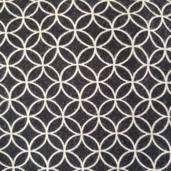 Talbots Geometric Print Shirt Petite Medium | Button-Up, Classic Fit - Picture 7 of 7